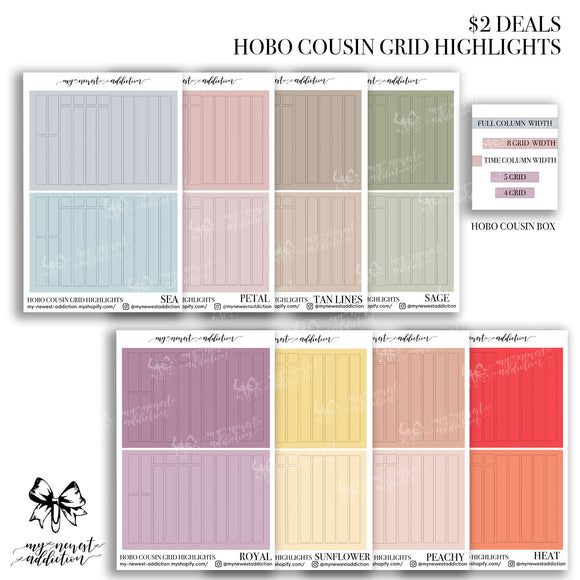 $2 DEALS | HOBO COUSIN GRID HIGHLIGHTS