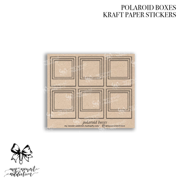 POLAROID BOXES | KRAFT PAPER