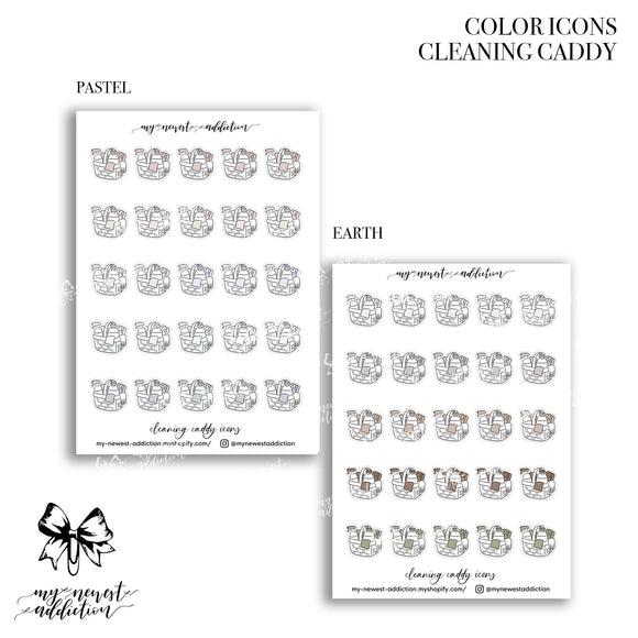 COLOR ICONS | CLEANING CADDY