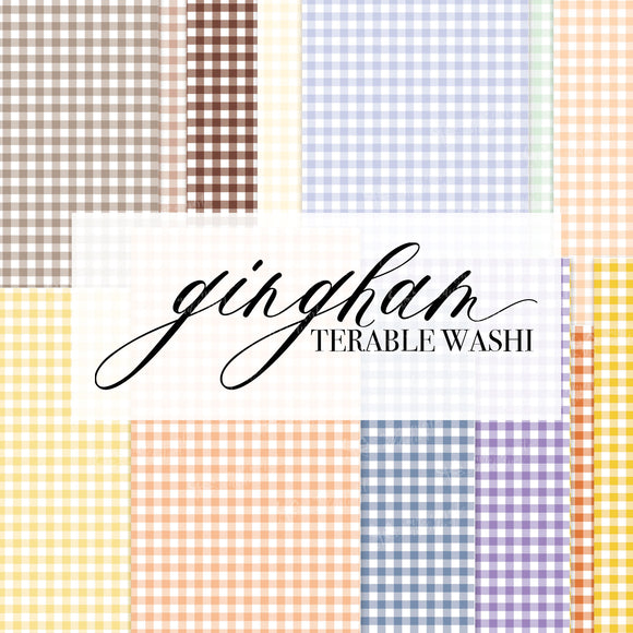 Gingham Tearable Washi