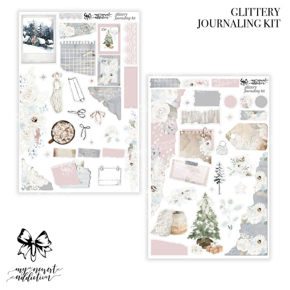 Glittery Journaling Kit