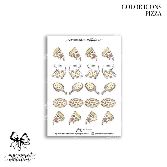 COLOR ICONS | PIZZA