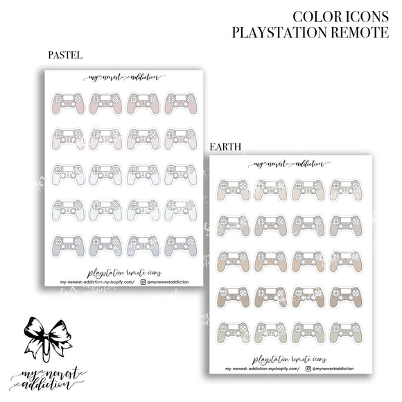 COLOR ICONS | PLAYSTATION REMOTE