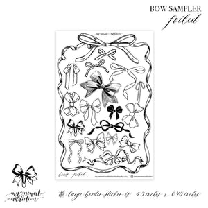 Bow Sampler | Foiled