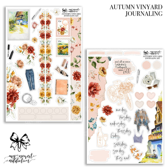 Autumn Vinyard Journaling Kit
