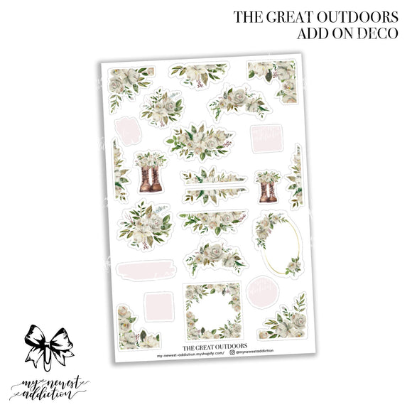 The Great Outdoors Deco Stickers