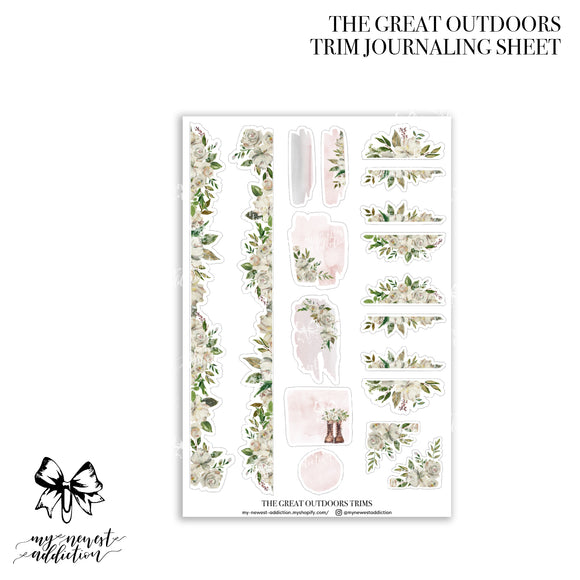 The Great Outdoors Trim Journaling Stickers