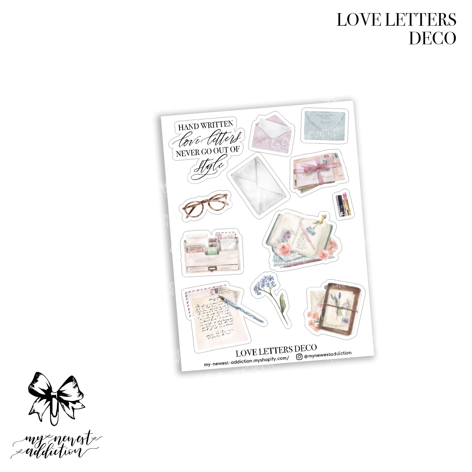 Recipe Stamp Kit – Love Letters Shop