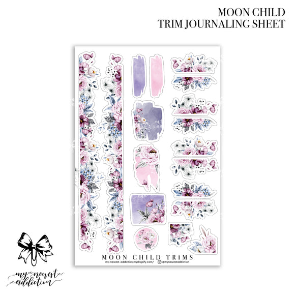 Moon Child Trim Journaling Stickers