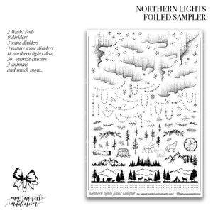 Northern Lights Foiled Sampler