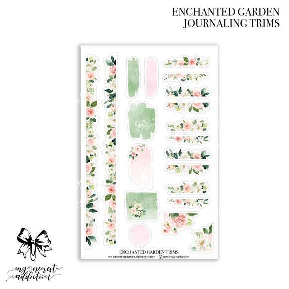 Enchanted Garden Trims Stickers