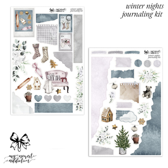 Winter Nights Journaling Kit